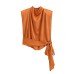 Silk texture butterfly knot knot decoration top