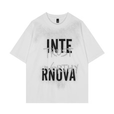 Stacked graffiti letters short sleeves