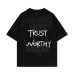 Stacked graffiti letters short sleeves
