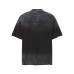 Vintage gradient fringed short sleeves