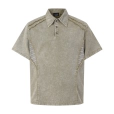Deconstructing short sleeves with distressed edges