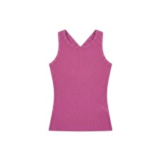Cross-Back Strap Top for Women, Short Crop Tank Top