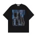 Gradient Text Cat Printed Short Sleeve Gradient Text Cat Printed Short Sleeve