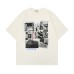 Cat newspaper collage short sleeves