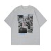 Cat newspaper collage short sleeves