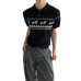 Polo Neck Short Sleeve Top for Men Vintage Style Casual Wear Polo Neck Short Sleeve Top for Men Vintage Style Casual Wear