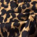 Spicy girl irregular leopard print sloping shoulder sleeveless top Spicy girl irregular leopard print sloping shoulder sleeveless top