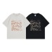 Graffiti made old letter short sleeves