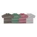 Simple colored striped short sleeved shirt