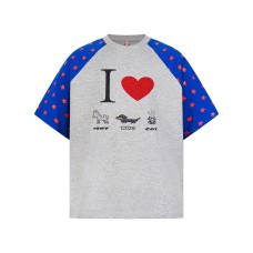 Love Star Shoulder Short Sleeve