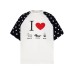 Love Star Shoulder Short Sleeve