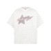 Wave dot star gradient short sleeved shirt