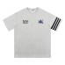 Three stripes slogan short sleeved