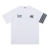 Three stripes slogan short sleeved
