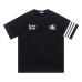 Three stripes slogan short sleeved