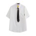 Chain tie short sleeved