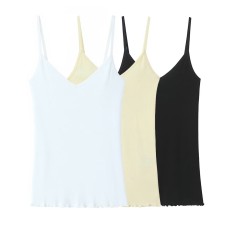 Spicy girl slim shoulder cotton camisole top