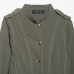 Street thread trimming short jacket