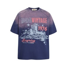 Gradient Castle Printed Short Sleeves
