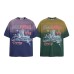 Gradient Castle Printed Short Sleeves