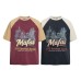 City silhouette vintage short sleeves