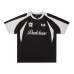Printed loose fitting men's and women's short sleeves