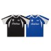 Printed loose fitting men's and women's short sleeves