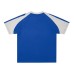 Printed loose fitting men's and women's short sleeves