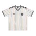 Rainbow stripe jersey short sleeved