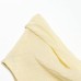 Cotton sloping shoulder pleated linen top
