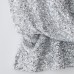 Spicy girl pleated bead decoration hanging neck top Spicy girl pleated bead decoration hanging neck top