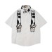Spotted Embroidery Short Sleeve