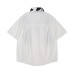 Spotted Embroidery Short Sleeve