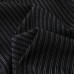 Pleated Stripe Casual Pants Loose Wide-Leg Knife-Edge Silhouette Slimming Casual Pants
