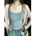 Red Fitted Strapless Top for Women