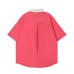 Flying Girl Police Officer Color blocked Short Sleeve