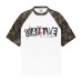 Alphabet print camouflage