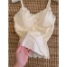 V-neck lace camisole with built-in padding