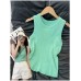 Round Neck Tank Top for Women