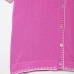 Short sleeved knitted short sleeved women's top
