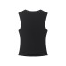 Summer pleated sleeveless slim fit vest