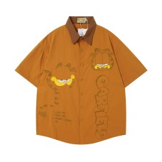 Garfield Embroidered Short Sleeves