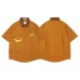 Garfield Embroidered Short Sleeves