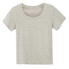 Cute Girl U-Neck Pink Short Sleeve