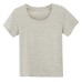 Cute Girl U-Neck Pink Short Sleeve