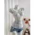 Slim fit round neck top