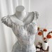 Slim fit round neck top