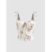 Floral camisole top