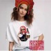Short sleeved loose top for women Short sleeved loose top for women