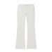 Retro style low waisted flared jeans